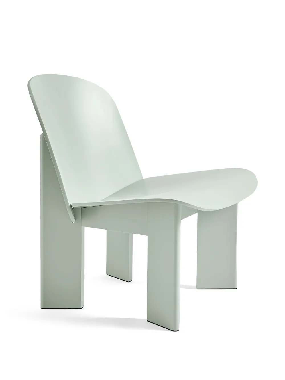 HAY lacquered beech chair | Green | Image 1