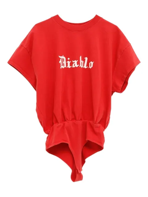 Willy Chavarria diablo-print body