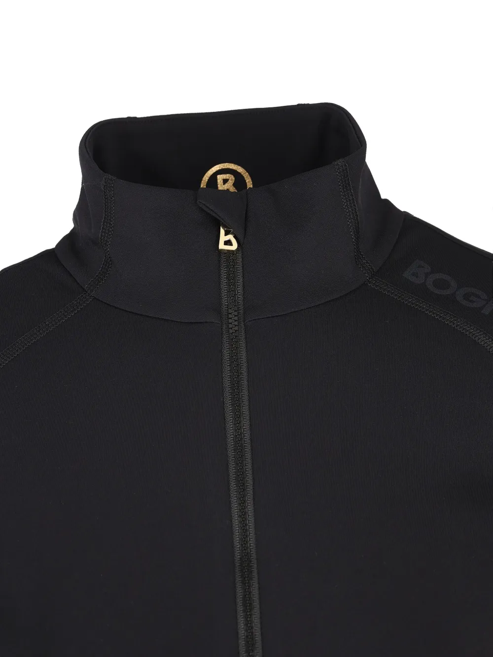 BOGNER Top met hoge hals Zwart