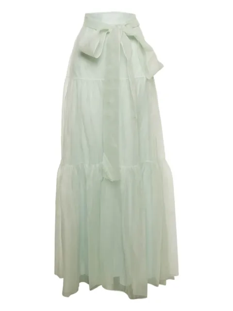 Paule Ka organza ribbon skirt