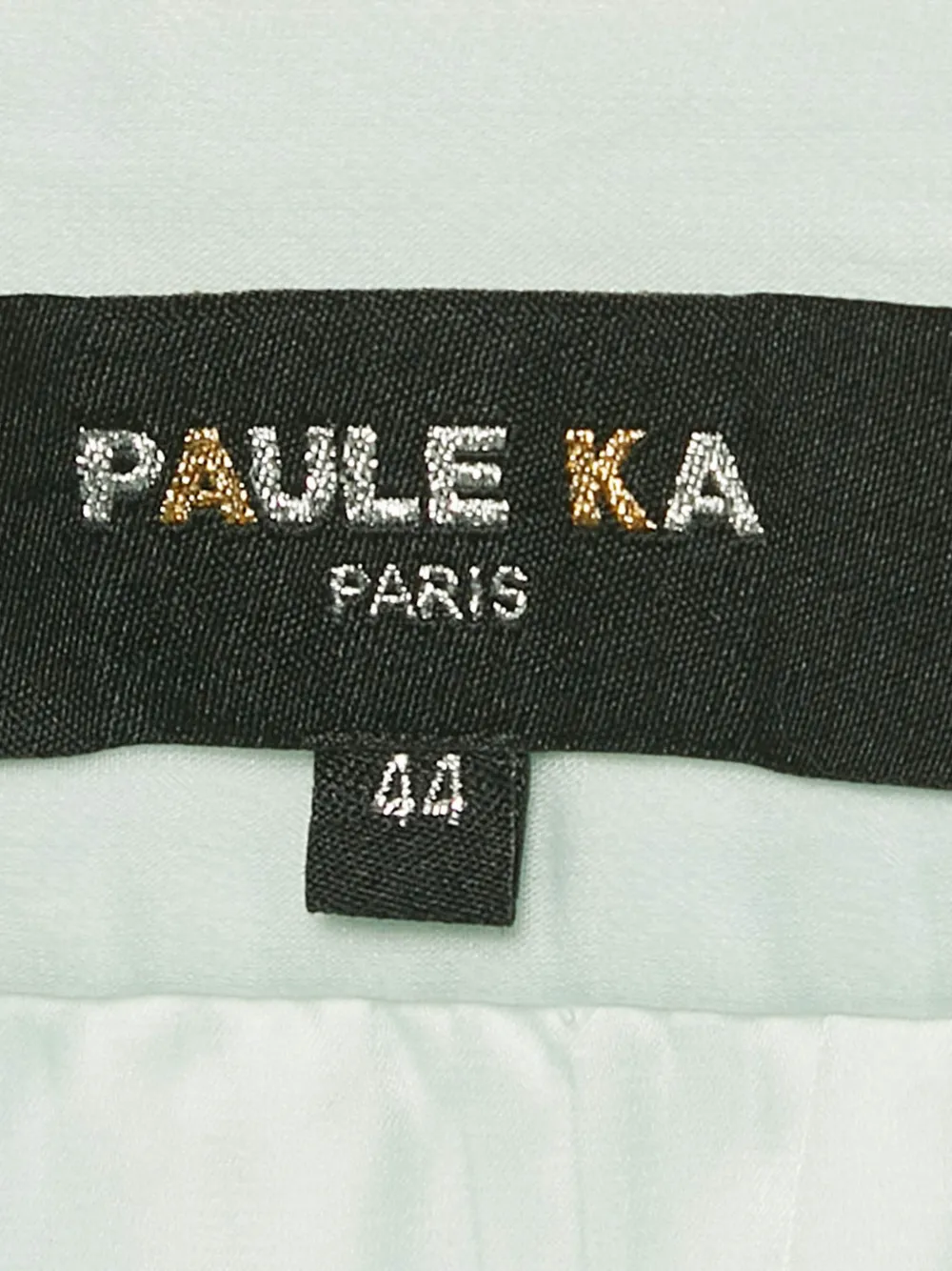 Paule Ka organza ribbon skirt - Groen