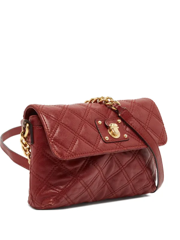 MARC JACOBS キルティングショルダーバッグ Marc Jacobs Vintage キルティング ショルダーバッグ | レッド