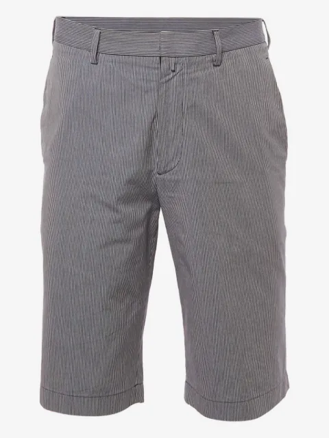 Jil Sander Pre-Owned شورت تشينو بخطوط رفيعة