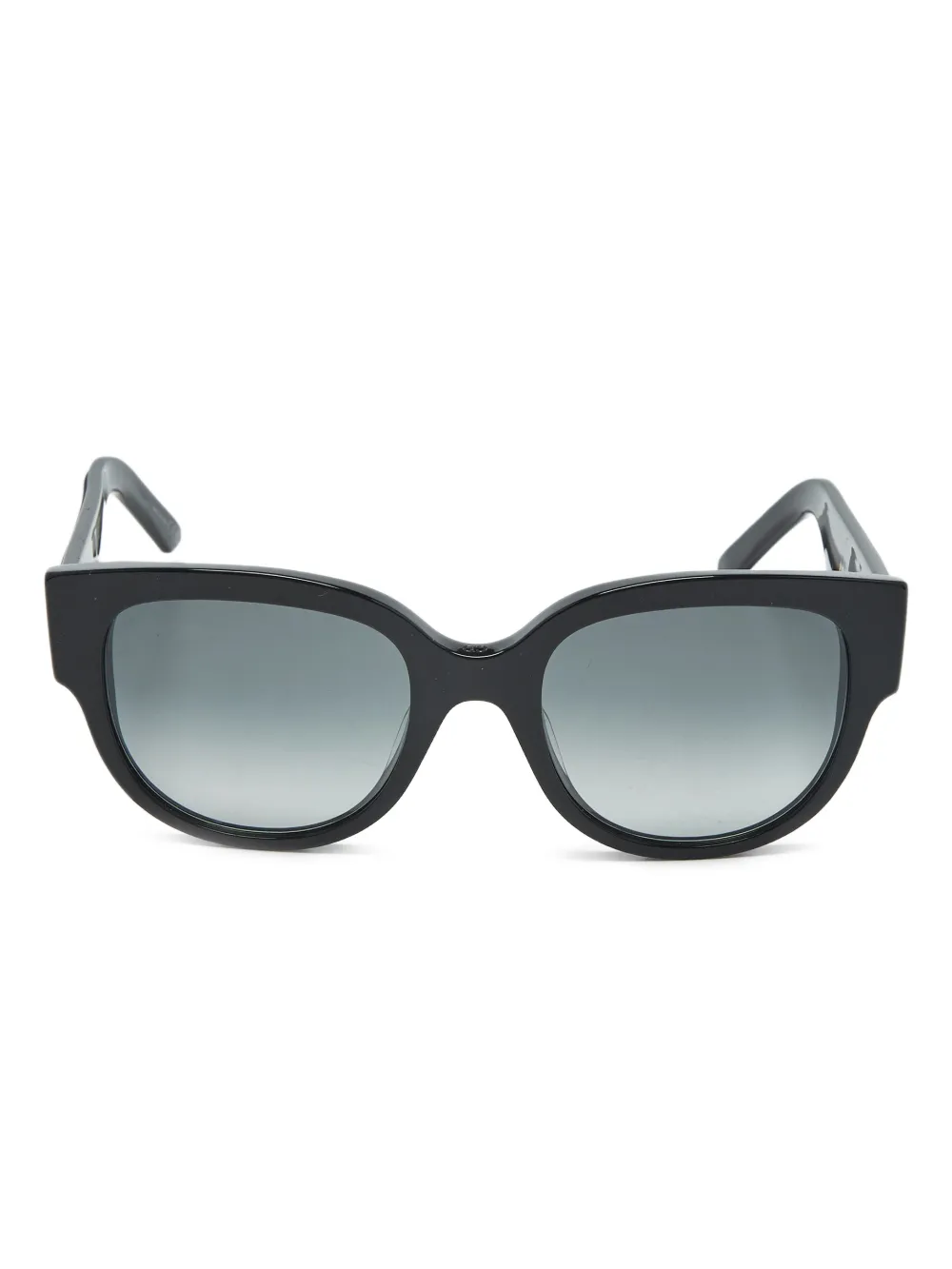 Christian Dior Pre-Owned Wildior butterfly-frame sunglasses - Nero