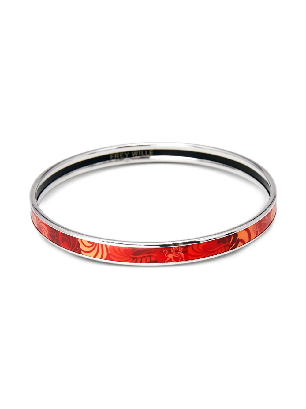 Weingrill Pre-owned enamel bangle bracelet - Silber