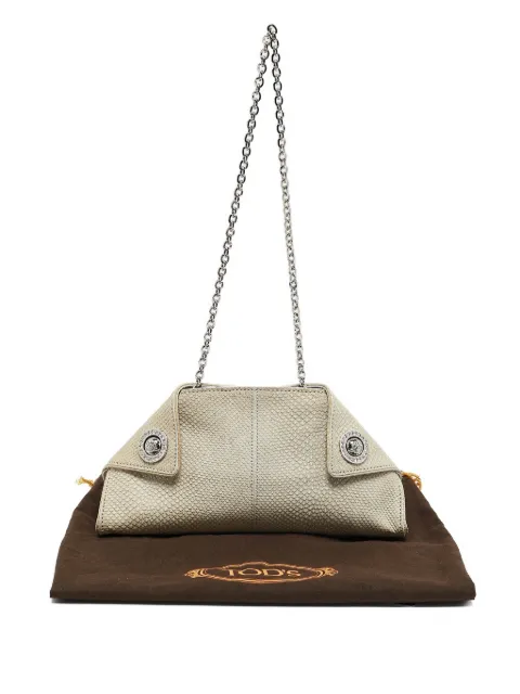Tod's Shimmer Lizard Girelli cross body bag