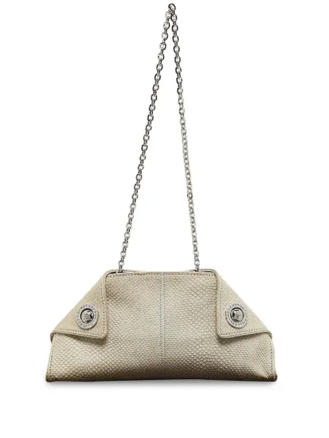 Tod's Shimmer Lizard Girelli cross body bag