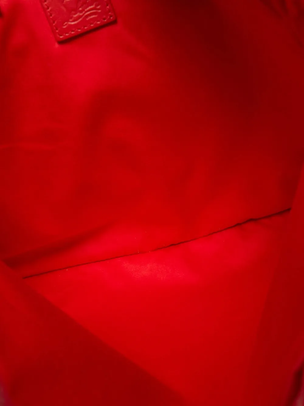 CHRISTIAN LOUBOUTIN Pre-owned 2010s Le 54 Crackled-patent Tote Bag In Silver