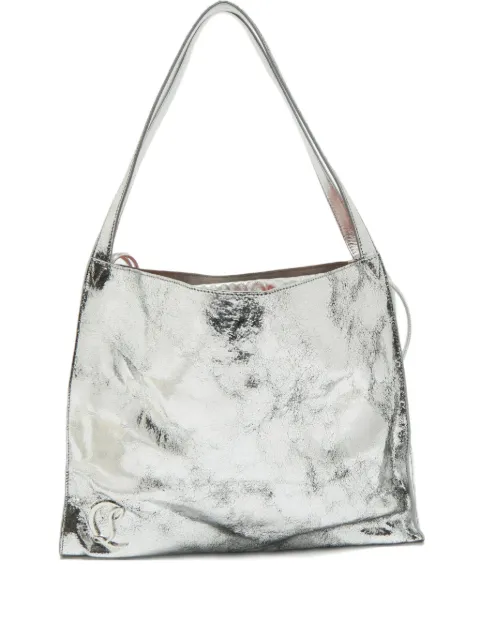 Christian Louboutin Pre-Owned 2010s Le 54 crackled-patent tote bag