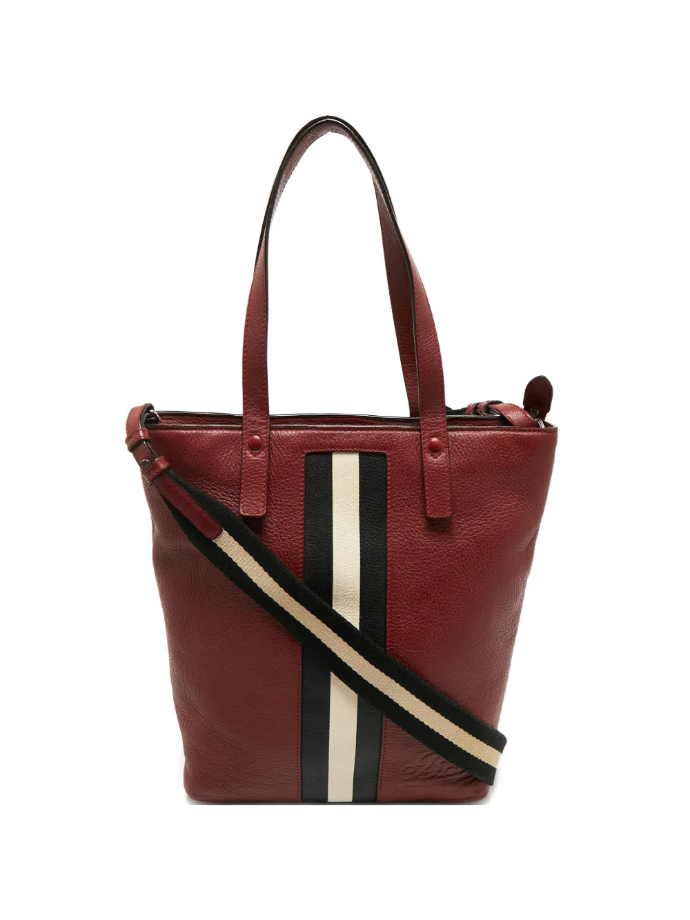 Bally Borsa tote Tracie Vertical in pelle - Rosso