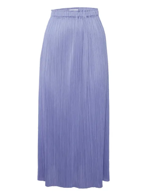 Pleats Please Issey Miyake 1990s pleated midi skirt