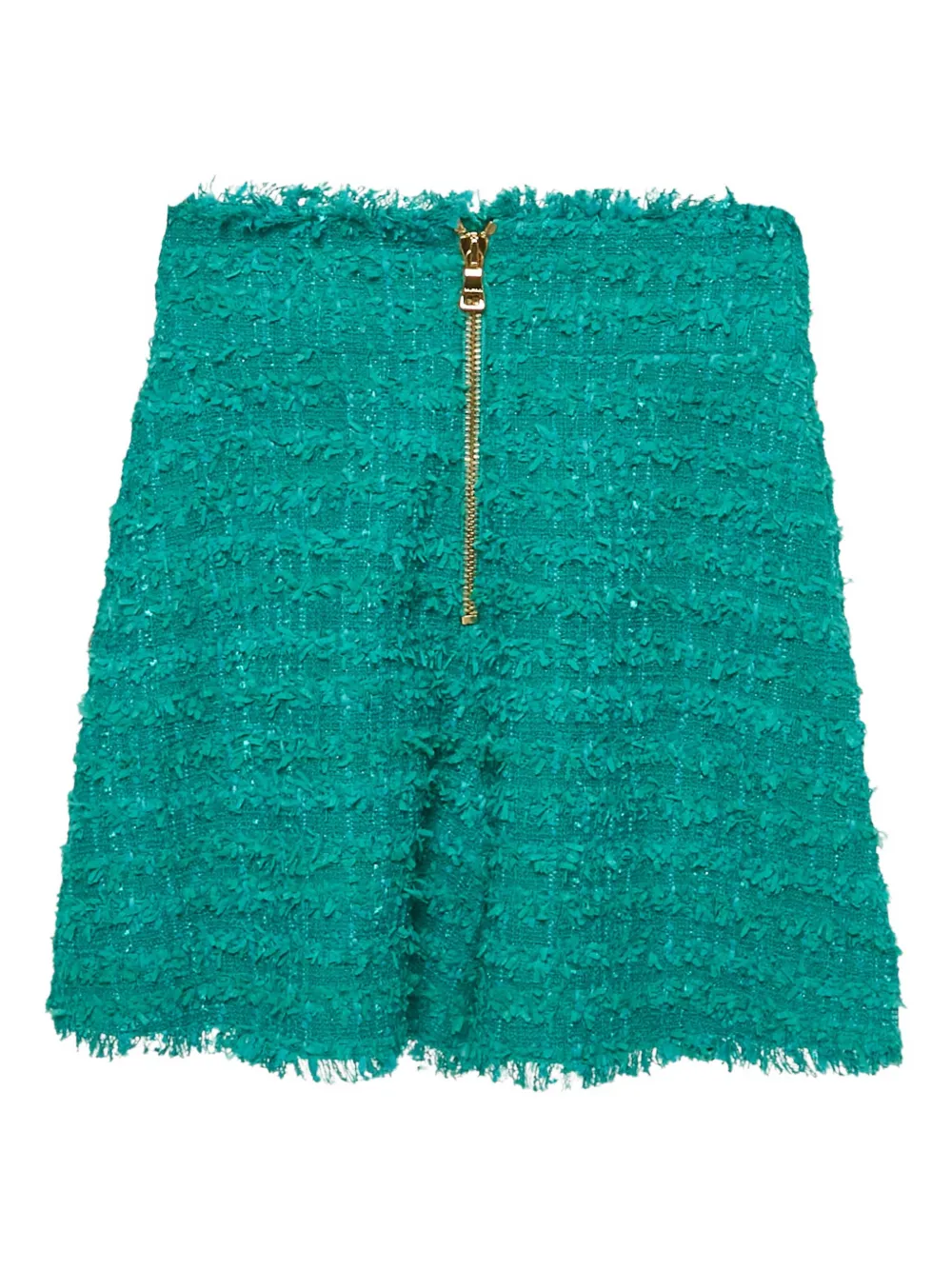 Balmain Pre-Owned shorts de tweed con botones | Image 2