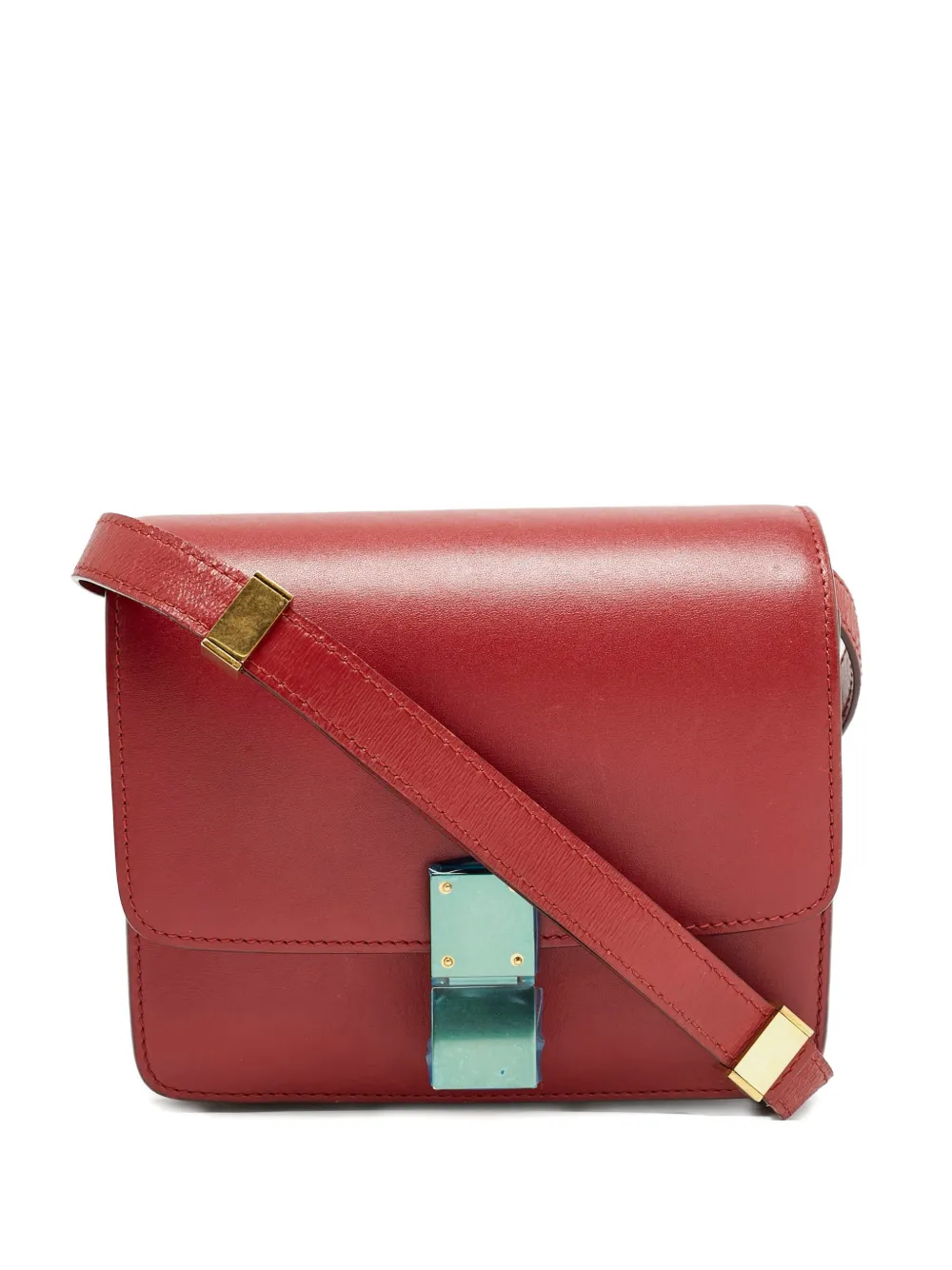 Celine Pre-Owned Box cross body bag - Rosso