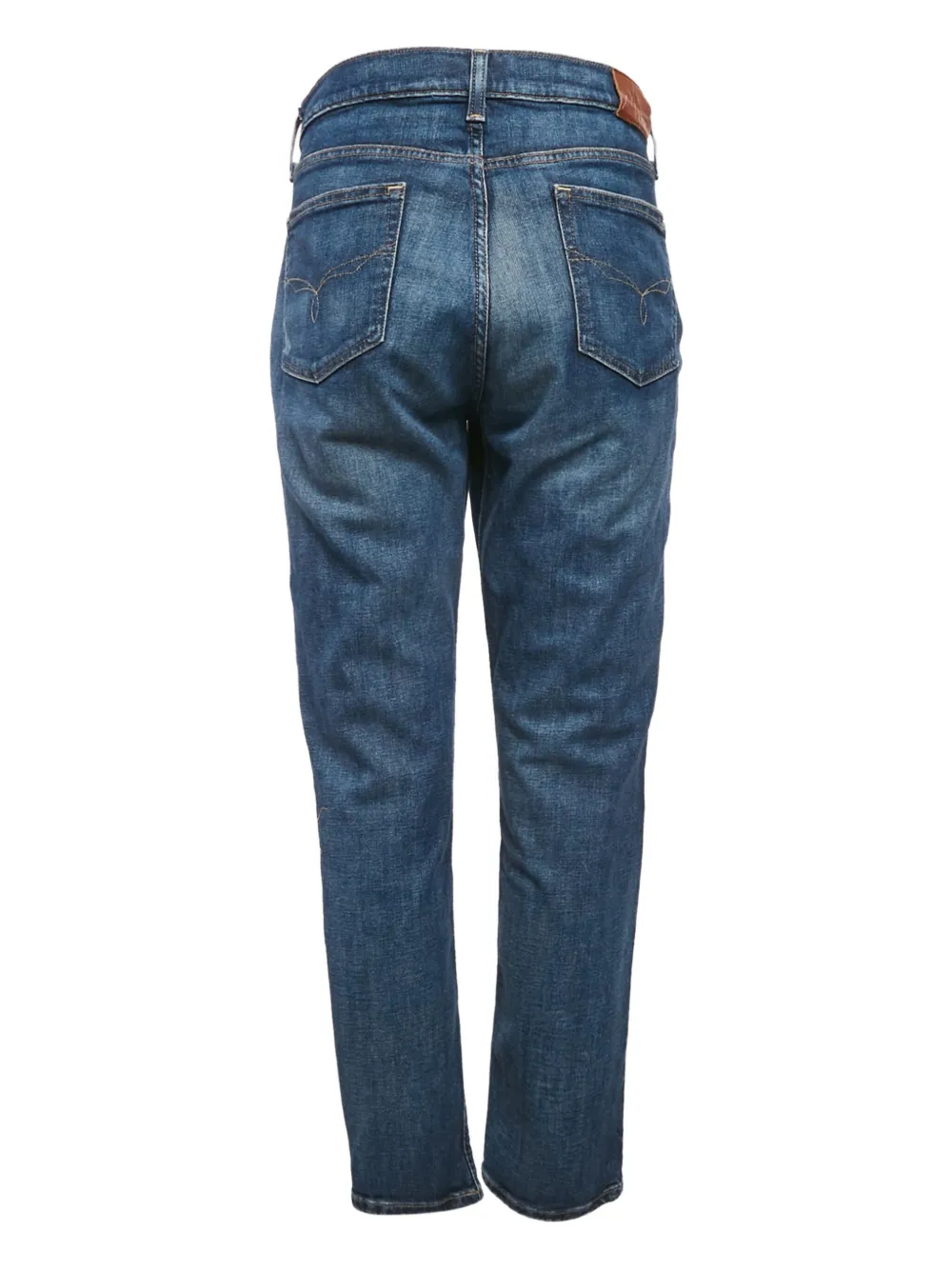 Lauren Ralph Lauren Jeans met geborduurd logo - Blauw