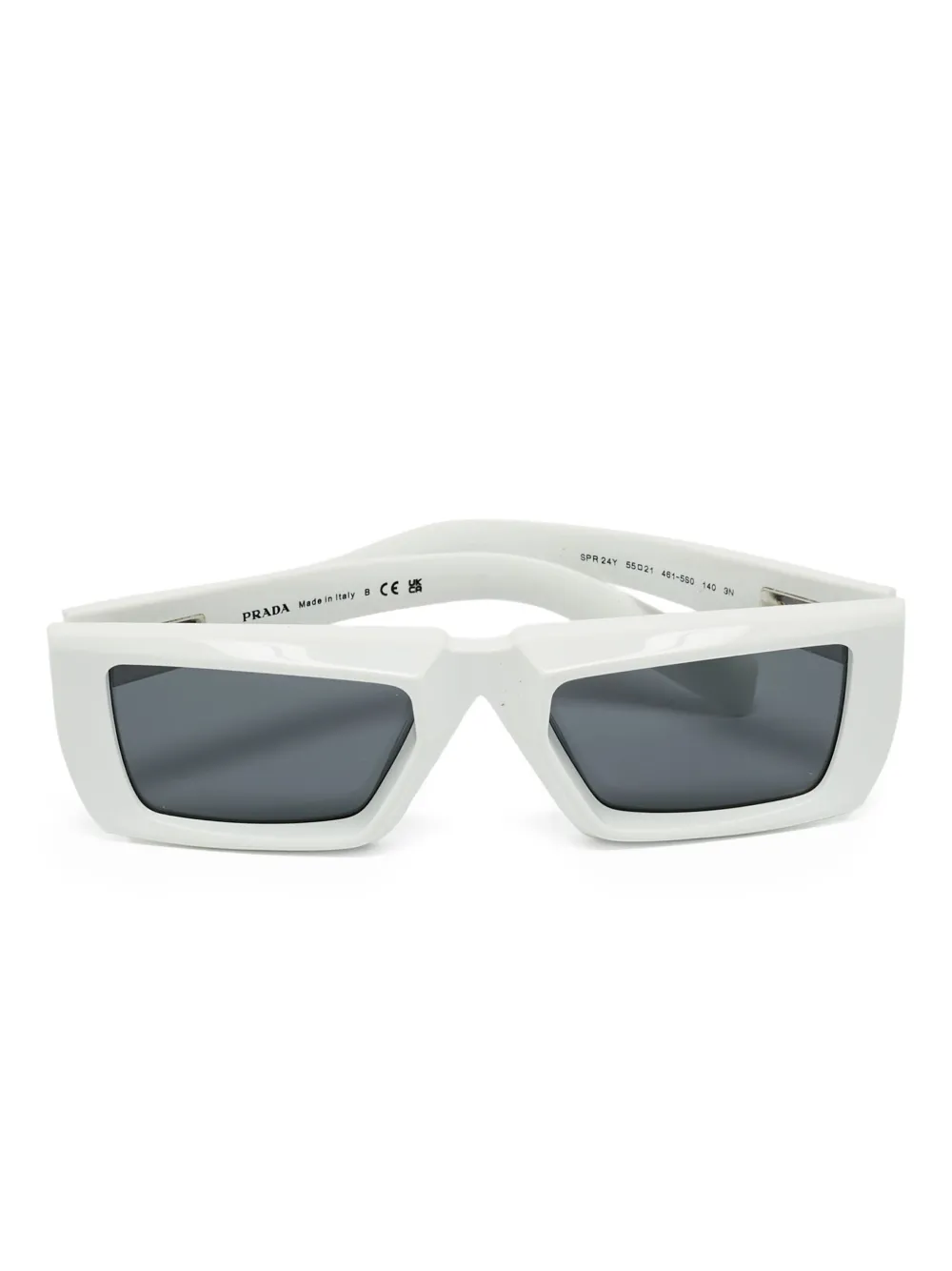 Prada Pre-Owned 1166390 White - Bianco