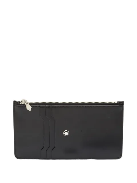 Montblanc Meisterstück leather zip clutch