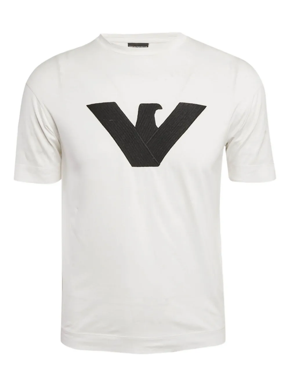 Armani Vintage playera con águila bordada 2022 | blanco | Image 1