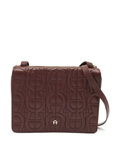 Aigner Kids quiltet crossbody-taske med monogram