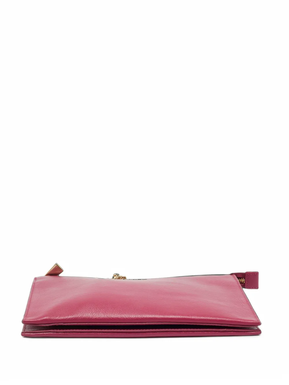 Furla flat chain clutch bag - Rosa
