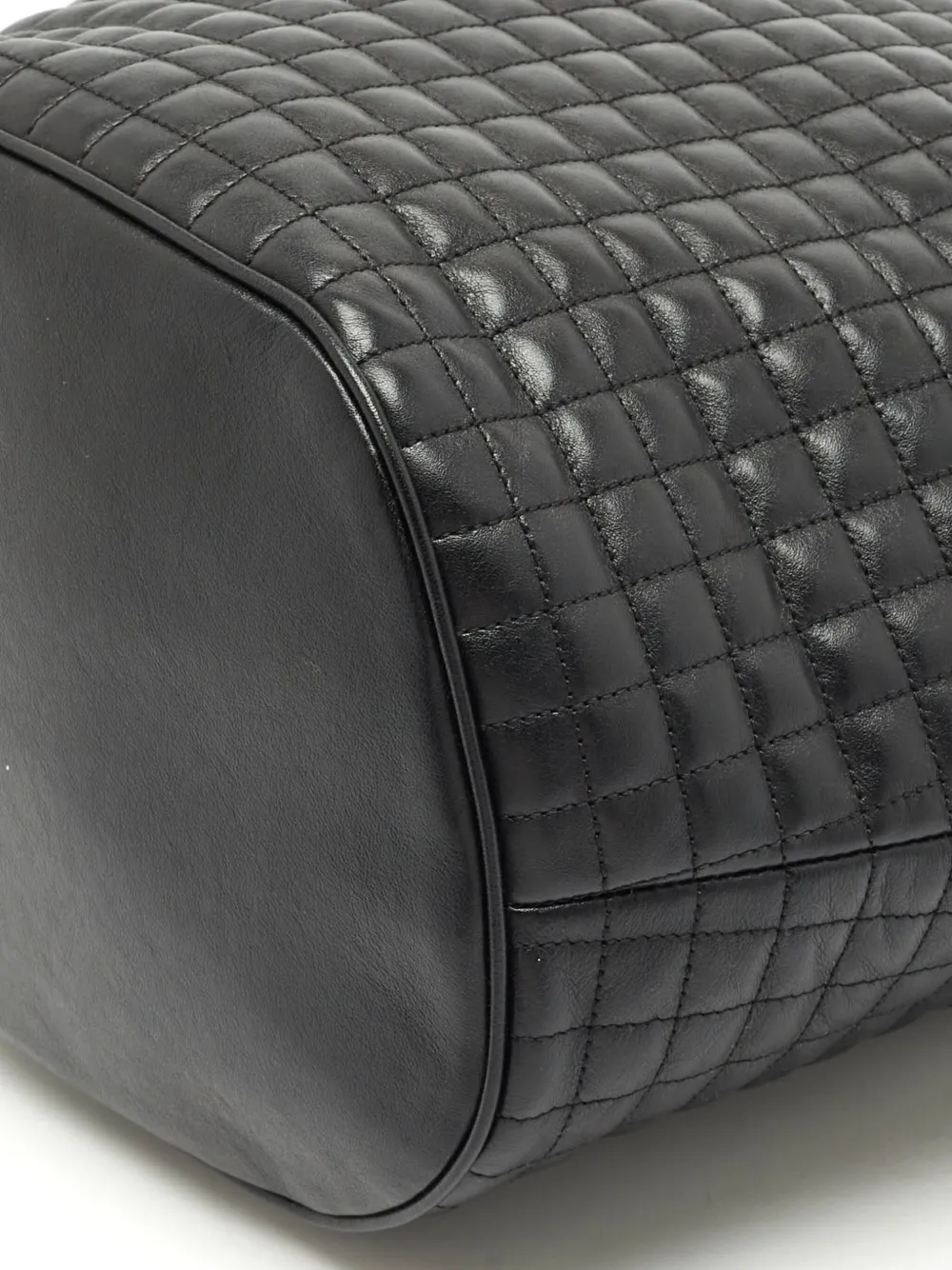 CELINE Pre-owned 1990 Small C Backpack In Black