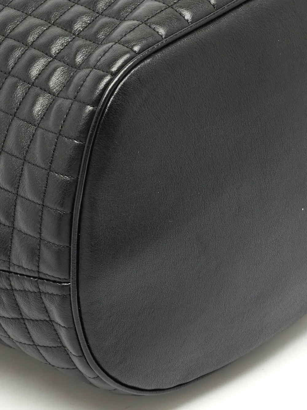 CELINE Pre-owned 1990 Small C Backpack In Black