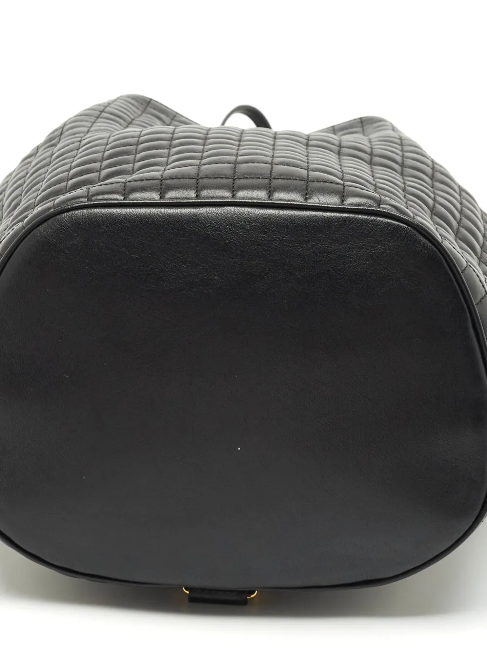 CELINE Pre-owned 1990 Small C Backpack In Black