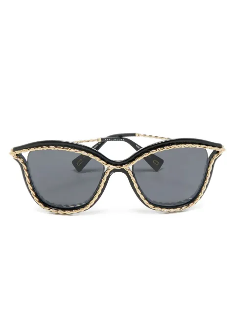 Marc Jacobs cat-eye rope-detailed sunglasses
