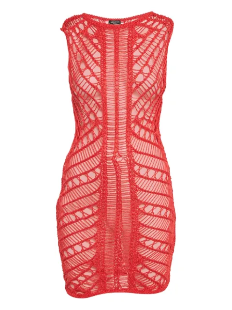 Moeva vestido corto de crochet 2000