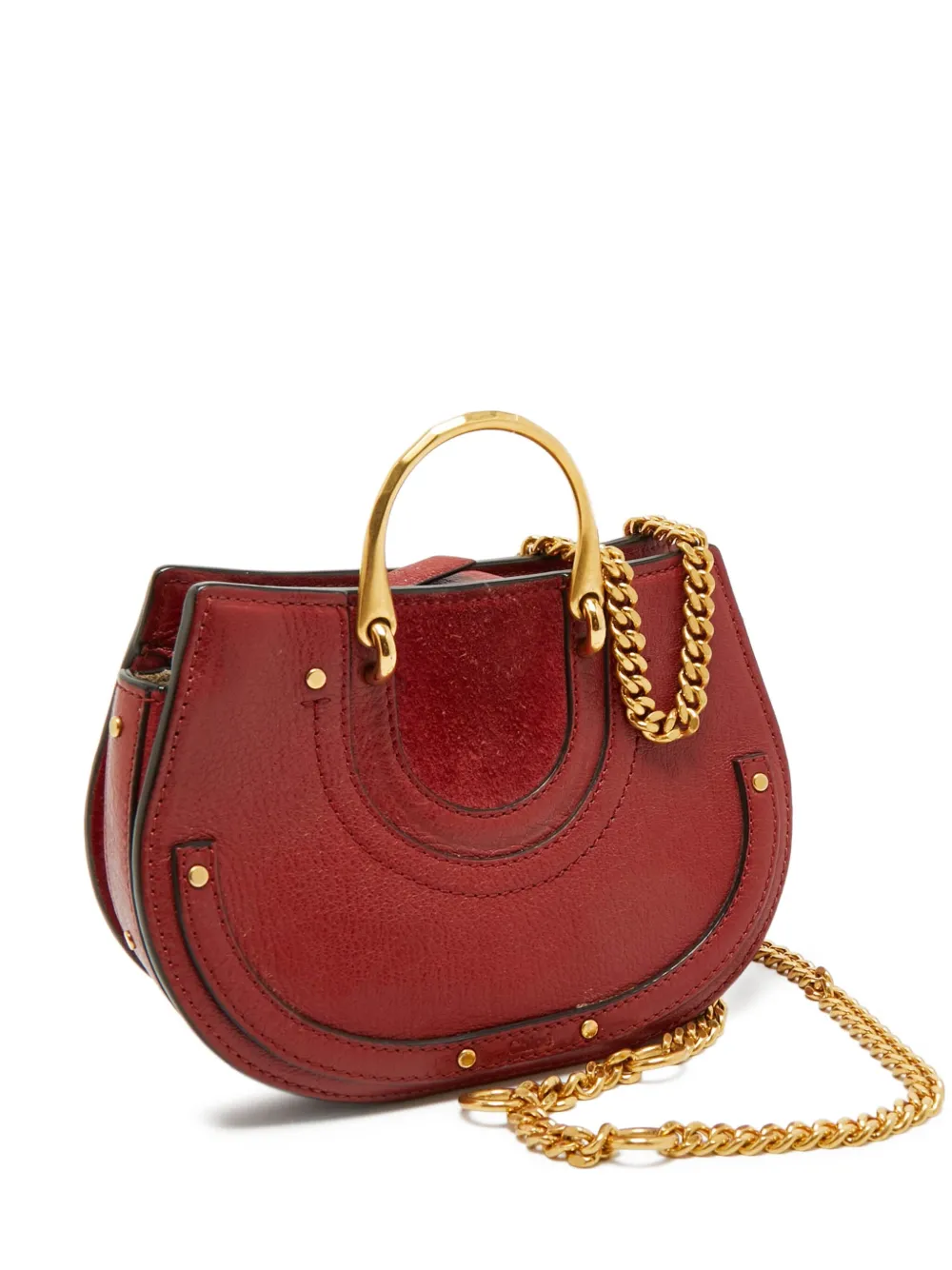 Chloé Pre-Owned Borsa tote Pixie mini - Rosso