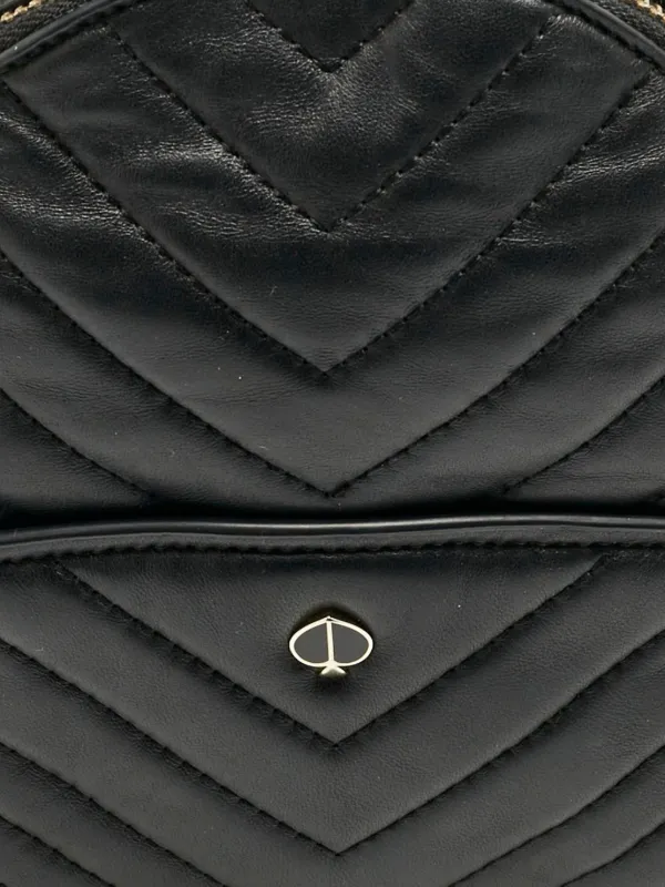 Kate Spade 2020s chevron-quilted Backpack | Black | FARFETCH NO