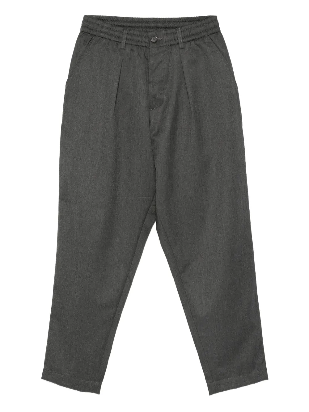 Universal Works elastic-waist trousers | Grey | Image 1