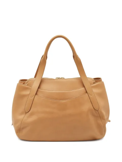 Lancel Vintage leather tote bag