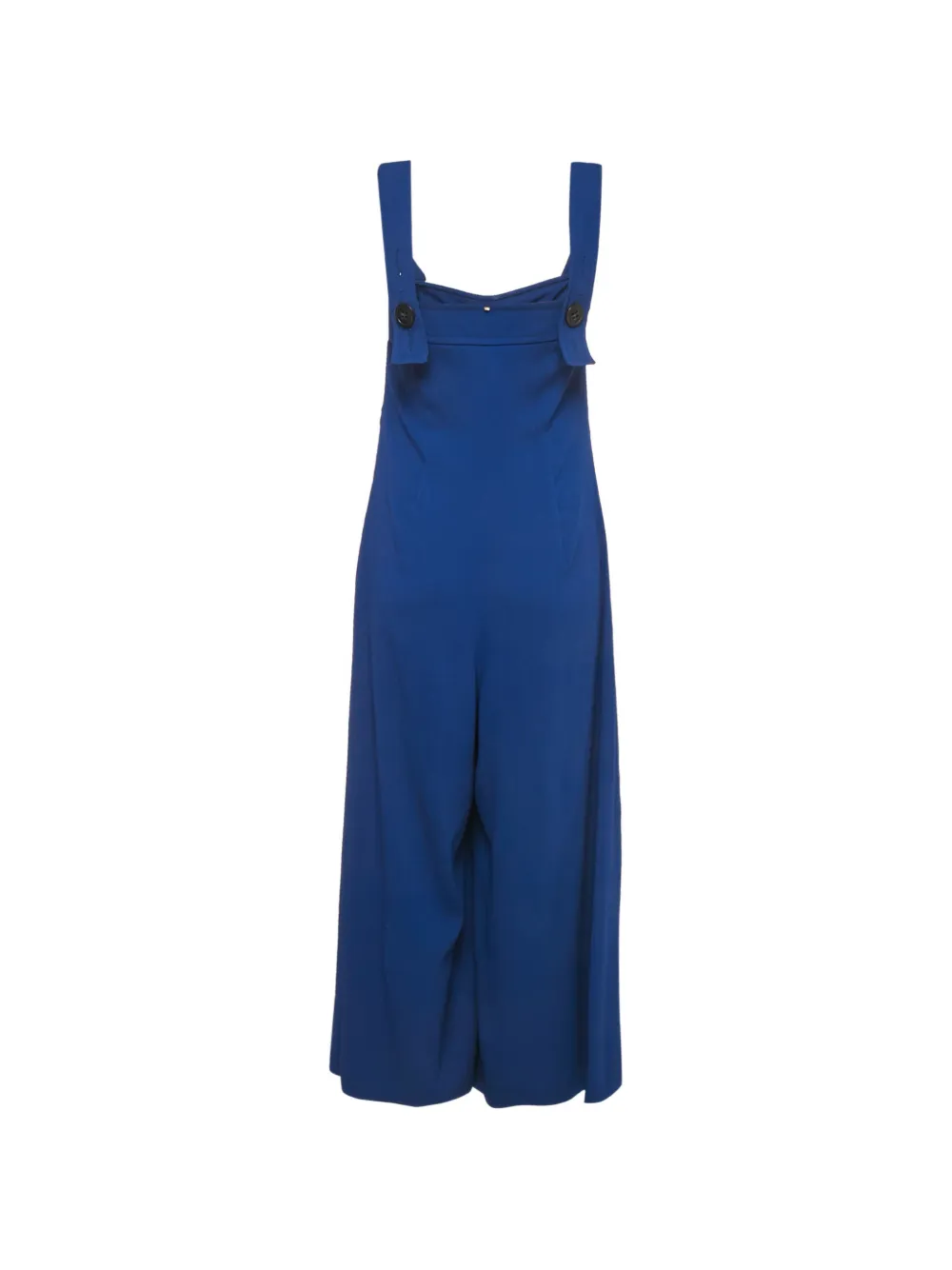 Sportmax buttoned strap jumpsuit - Blauw