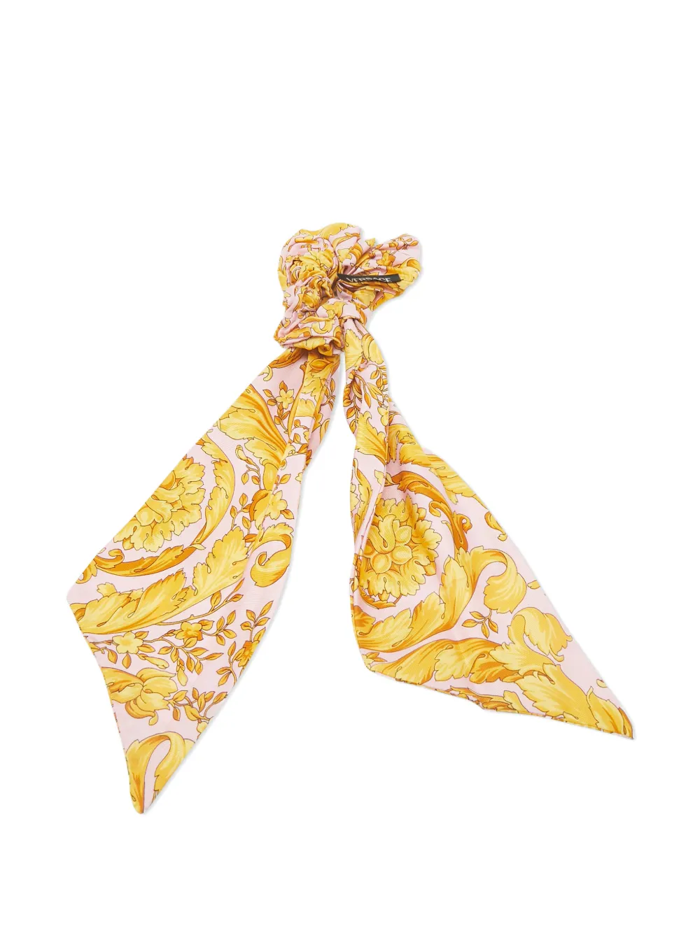Versace Pre-Owned Barocco-print silk scrunchie | Image 2