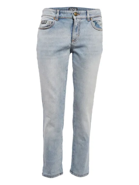 Versace Pre-Owned logo-print jeans