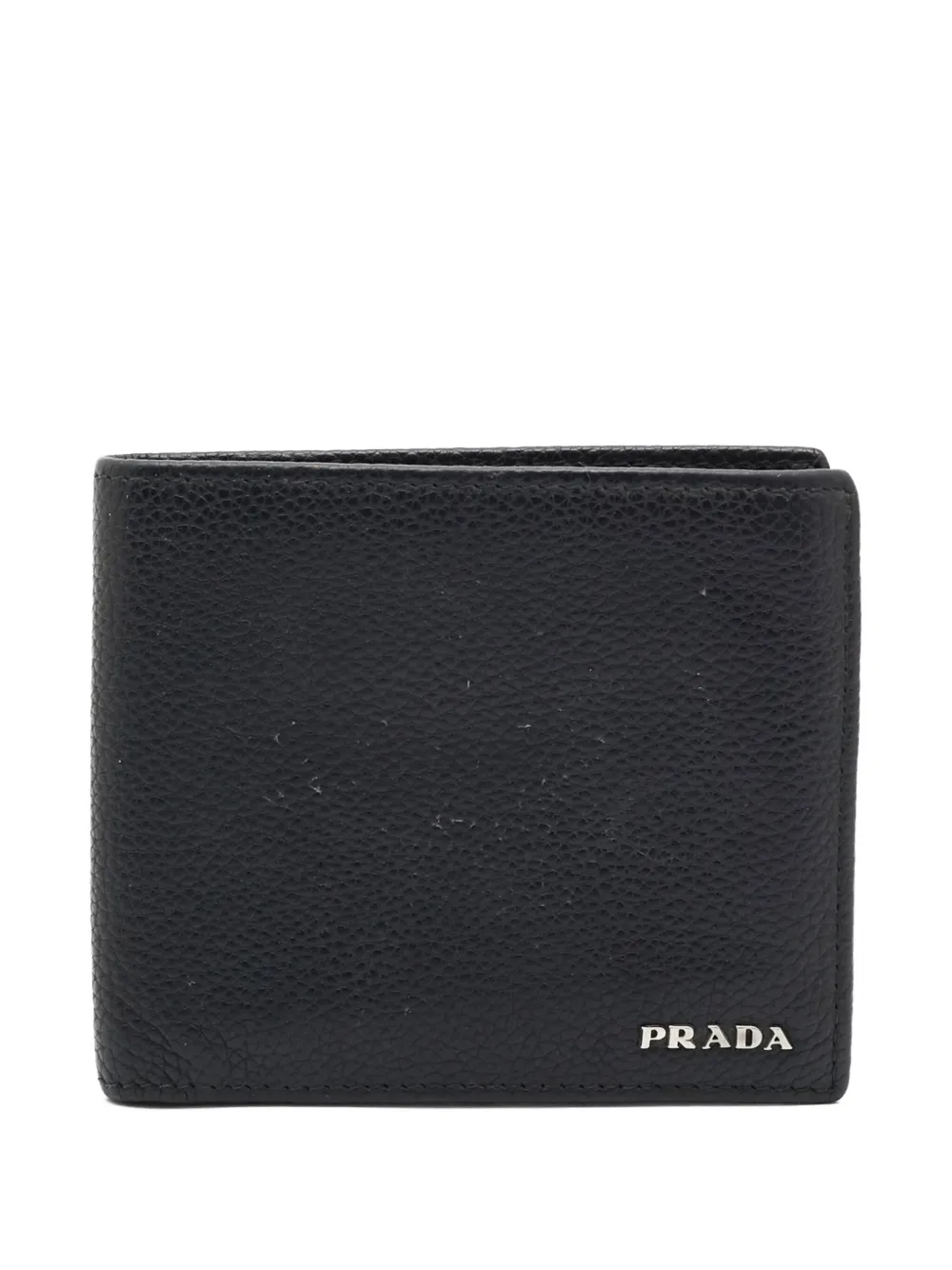 Prada Pre-Owned Vitello Daino Portemonnaie | Schwarz | Image 1