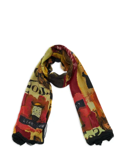 Moschino Pre-Owned mascada estampada