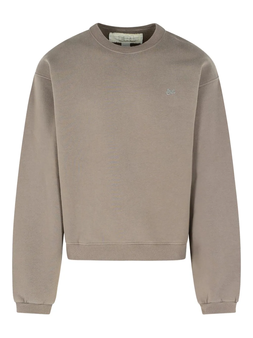 ERL crew-neck cotton sweatshirt | Neutrals | Image 1