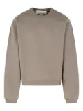 ERL crew-neck cotton sweatshirt - Neutrals