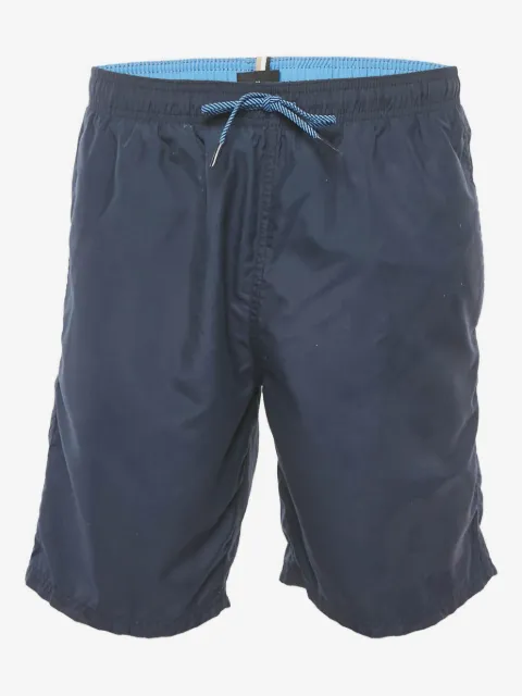 BOSS elasticated-waistband swim shorts