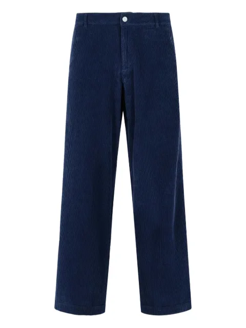 ERL corduroy button-fastening trousers