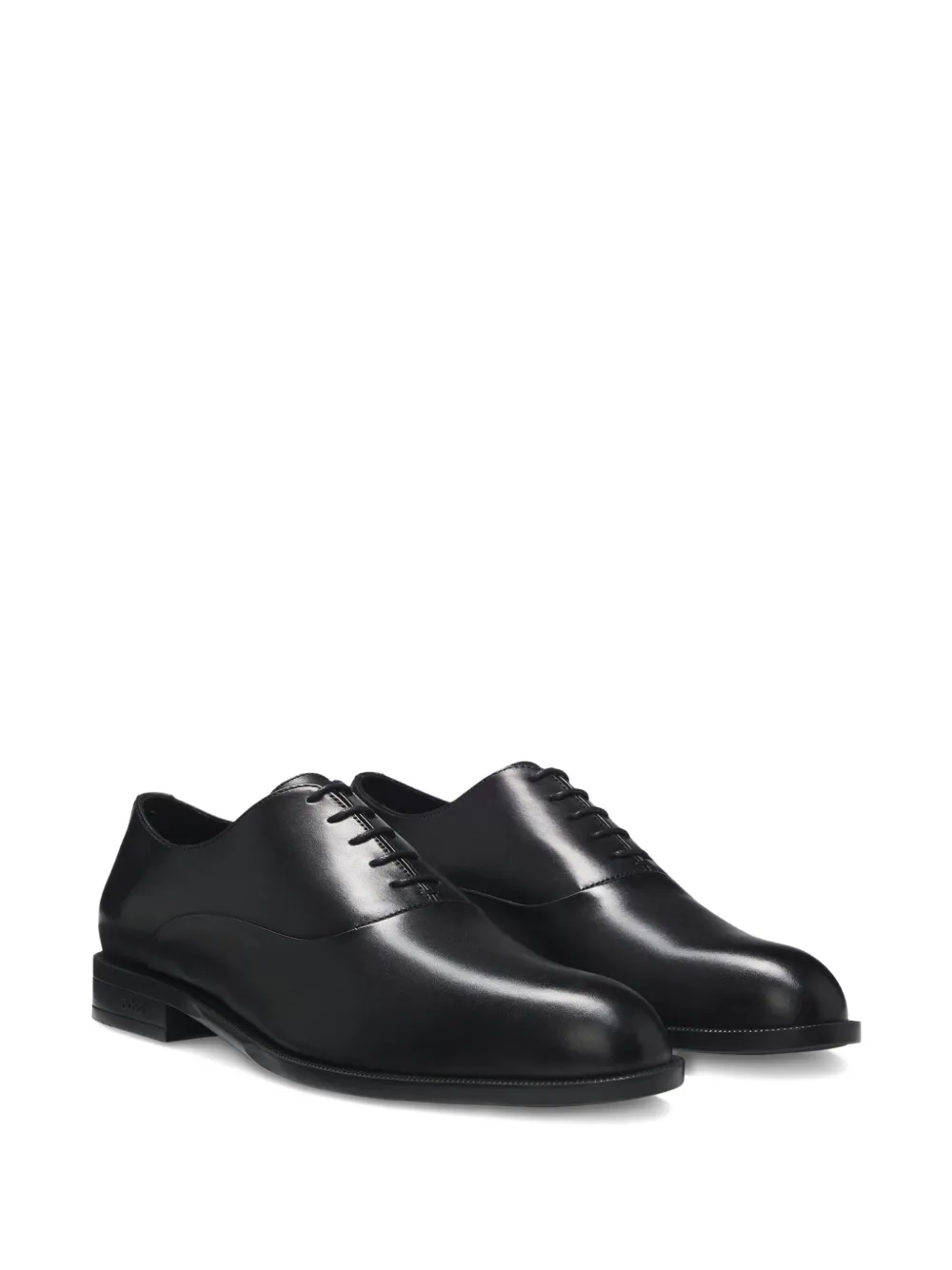 BOSS lace-up oxford shoes Zwart