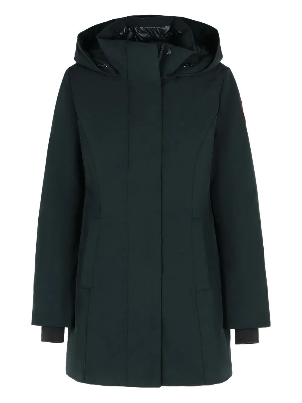 Canada Goose fixed-hood snap-button coat | Black | Image 1