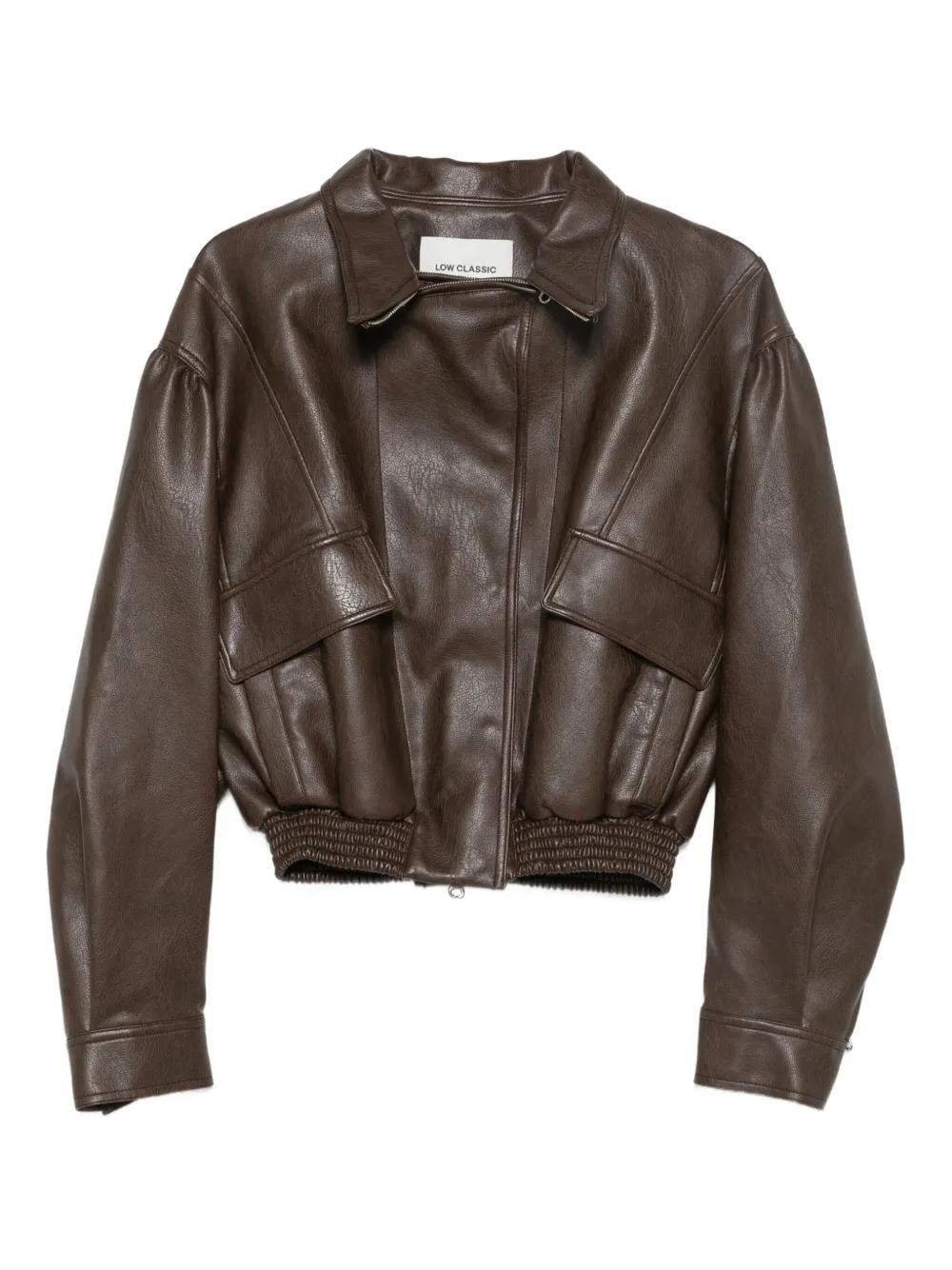 Low Classic collared bomber jacket | Brown | Image 1