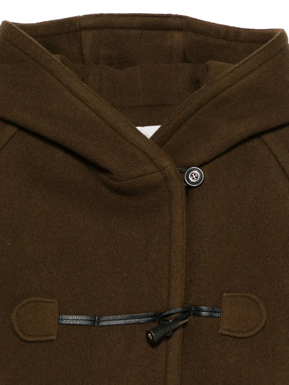 Low Classic Duffeljas met capuchon Bruin