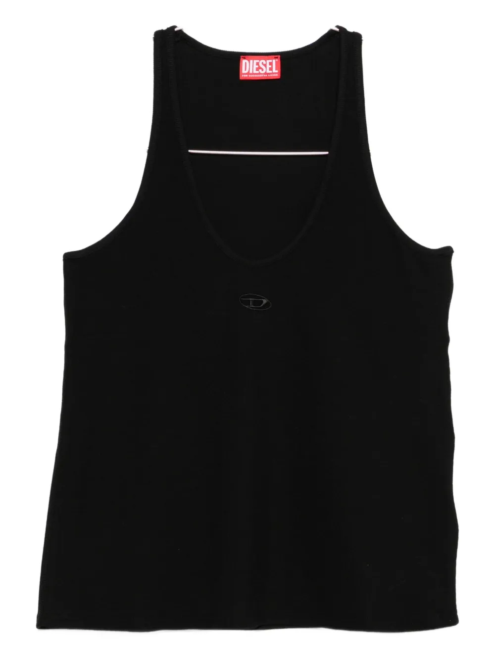 Diesel logo-plaque top - Nero