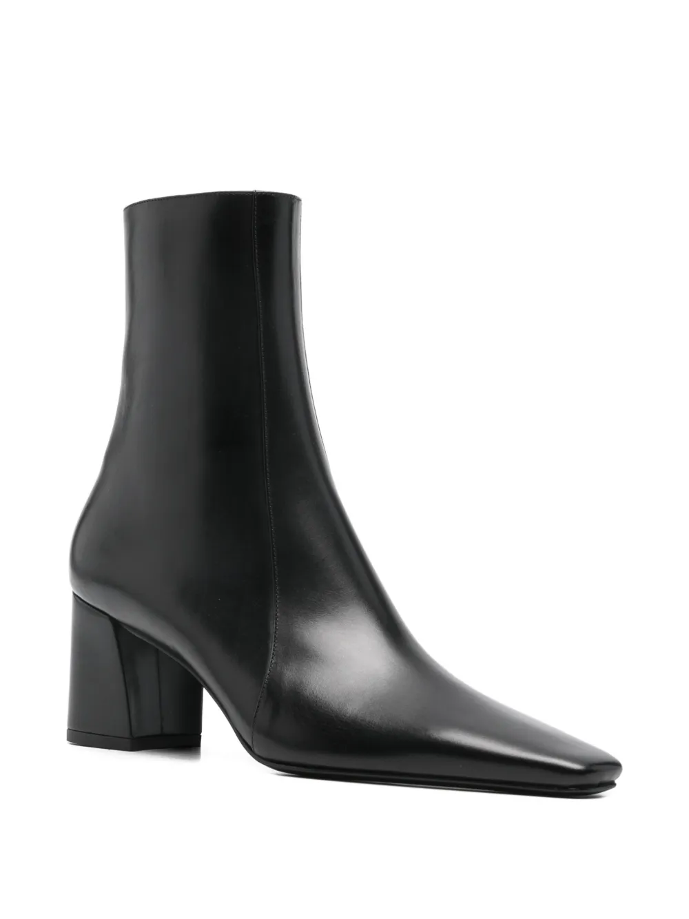Saint Laurent square-toe block-heel boot | Ankle Boots | Image 2