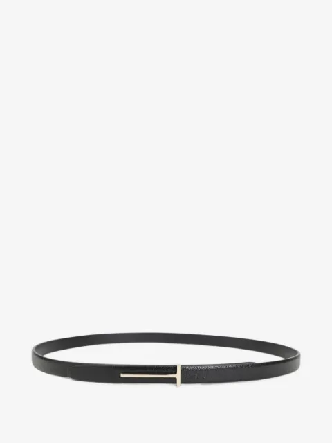 TOM FORD T-bar leather belt