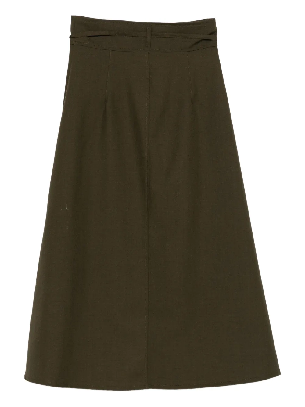 Soeur tie-waist A-line skirt - Groen