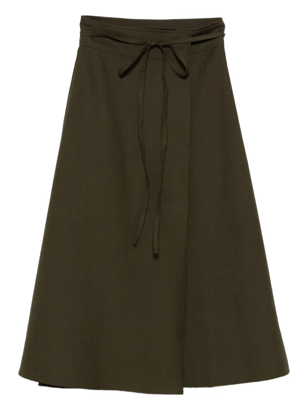Soeur tie-waist A-line skirt - グリーン Soeur tie-waist A-line skirt - グリーン